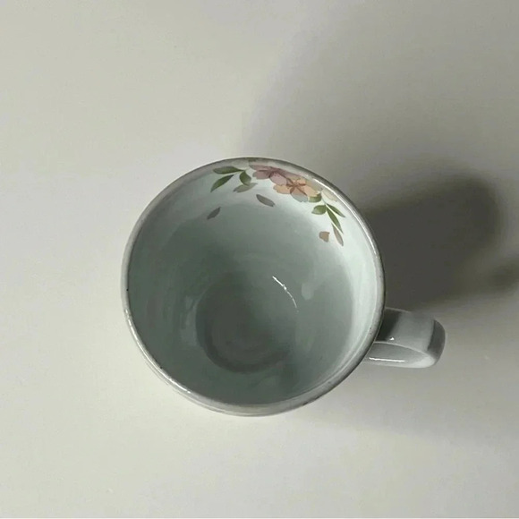 Japanese Hand Painted Cherry Blossoms Ceramic Mug Handmade Coffee Cup - Picture 4 of 4